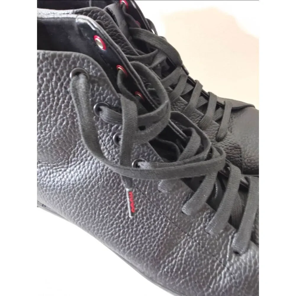 BOSS HUGO Zero Hito Leather Hight High Top Sneaker Men’s Size 11 US 44 E